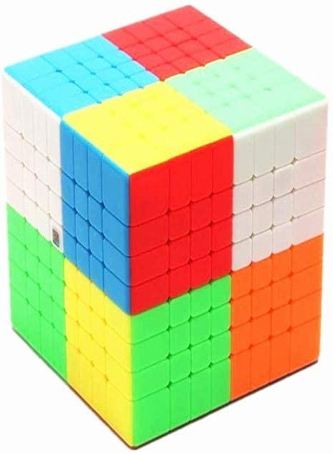 HAWKISTER مكعب السرعة HAWKISTER MoYu MFJS Meilong 8X8 بدون ملصقات (Mofang Jiaoshi)، مقاس 70 مم، للأطفال - Image 3